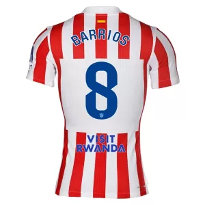 Camisolas Atlético Madrid Barrios 8 Equipamento Principal 25/26