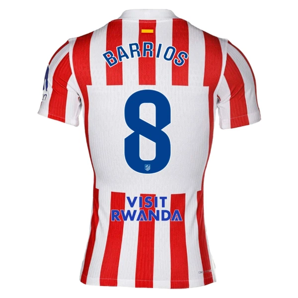 Camisolas Atlético Madrid Barrios 8 Equipamento Principal 25/26 Camisolas Atlético Madrid Barrios 8 Equipamento Principal 25/26