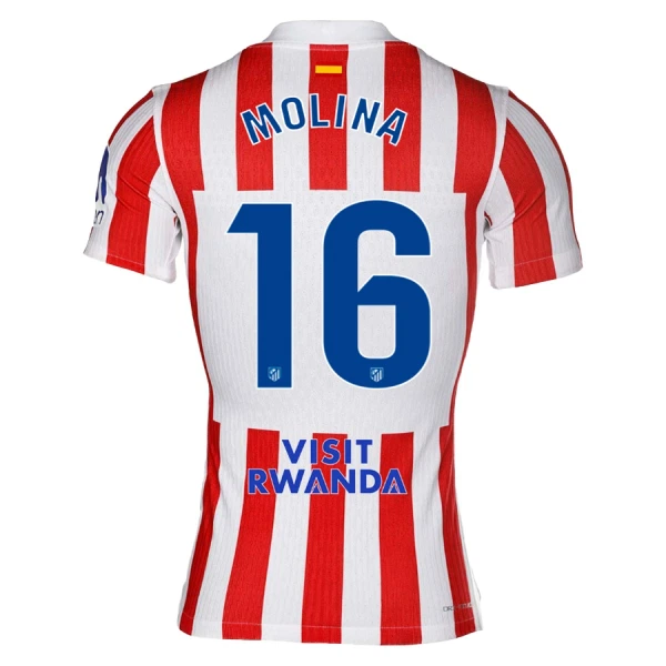 Camisolas Atlético Madrid Molina 16 Equipamento Principal 25/26 Camisolas Atlético Madrid Molina 16 Equipamento Principal 25/26