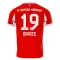 Camisolas FC Bayern de Munique Alphonso Davies 19 Equipamento Principal 25/26