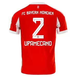 Camisolas FC Bayern de Munique Dayot Upamecano 2 Equipamento Principal 25/26