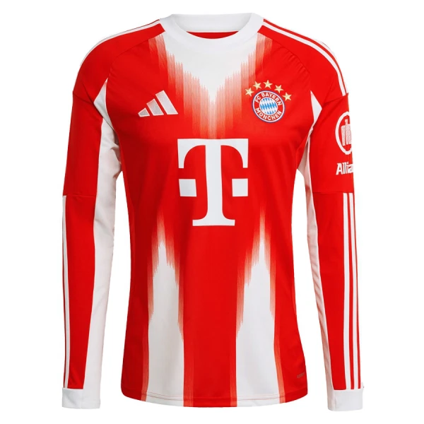 Camisolas FC Bayern de Munique Equipamento Principal 25/26 Manga Comprida Camisolas FC Bayern de Munique Equipamento Principal 25/26 Manga Comprida