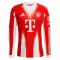 Camisolas FC Bayern de Munique Equipamento Principal 25/26 Manga Comprida