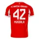 Camisolas FC Bayern de Munique Jamal Musiala 42 Criança Equipamento Principal 25/26