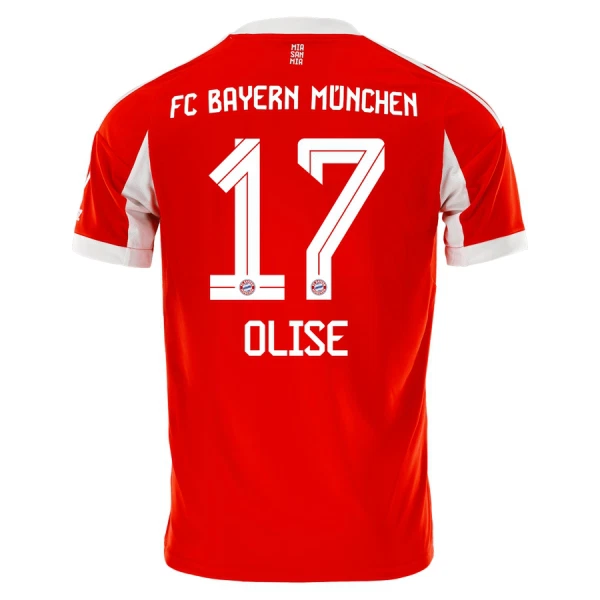 Camisolas FC Bayern de Munique Olise 17 Equipamento Principal 25/26 Camisolas FC Bayern de Munique Olise 17 Equipamento Principal 25/26