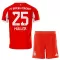 Camisolas FC Bayern de Munique Thomas Müller 25 Criança Equipamento Principal 25/26
