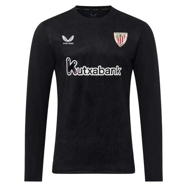 Camisolas Guarda Redes Athletic Bilbao 25/26 Manga Comprida Preto Camisolas Guarda Redes Athletic Bilbao 25/26 Manga Comprida Preto