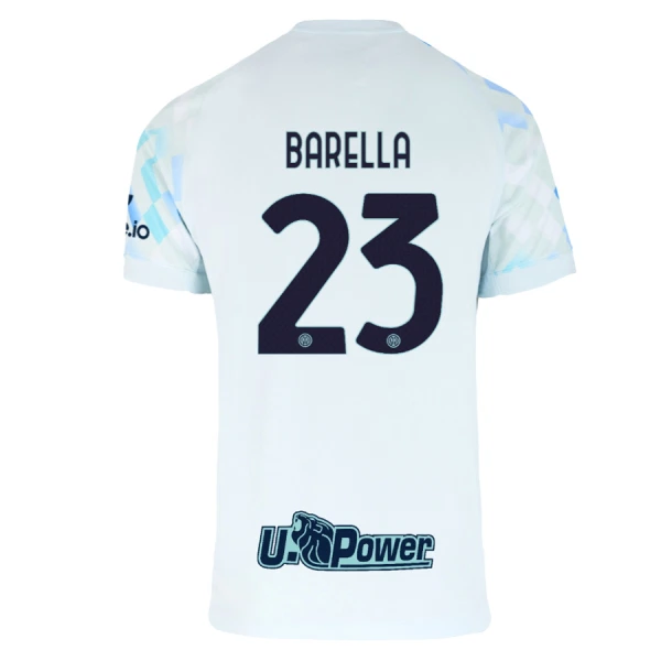Camisolas Inter Milan Barella 23 Criança Equipamento Alternativo 25/26