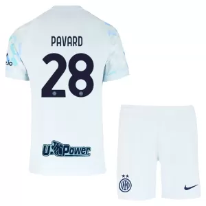 Camisolas Inter Milan Pavard 28 Criança Equipamento Alternativo 25/26 Camisolas Inter Milan Pavard 28 Criança Equipamento Alternativo 25/26