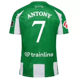 Camisolas Real Betis Antony Santos 7 Equipamento Principal 25/26 Camisolas Real Betis Antony Santos 7 Equipamento Principal 25/26