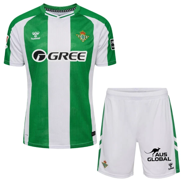 Camisolas Real Betis Criança Equipamento Principal 25/26 Camisolas Real Betis Criança Equipamento Principal 25/26