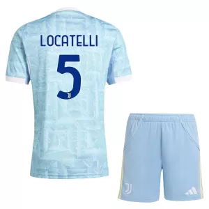 Camisolas Juventus Locatelli 5 Criança Equipamento Alternativo 25/26
