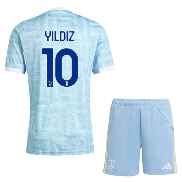 Camisolas Juventus Yildiz 10 Criança Equipamento Alternativo 25/26 Camisolas Juventus Yildiz 10 Criança Equipamento Alternativo 25/26