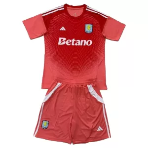 Camisolas Guarda Redes Aston Villa Criança 25/26 Vermelho