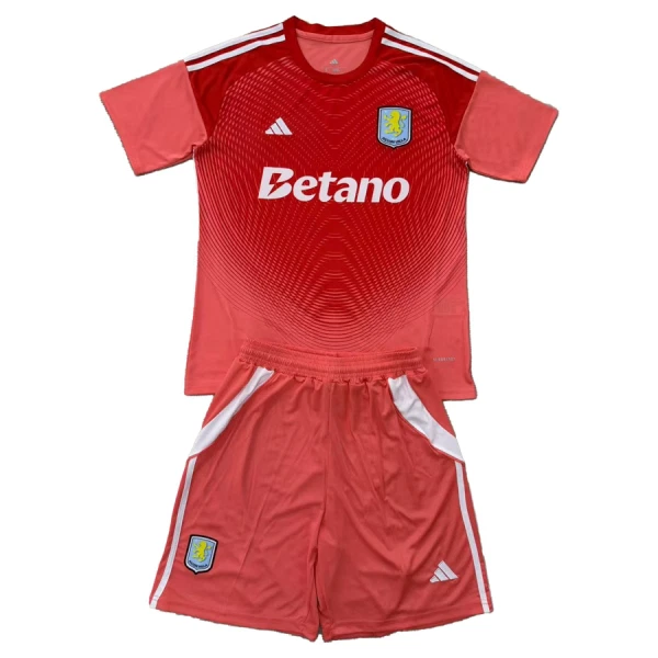 Camisolas Guarda Redes Aston Villa Criança 25/26 Vermelho