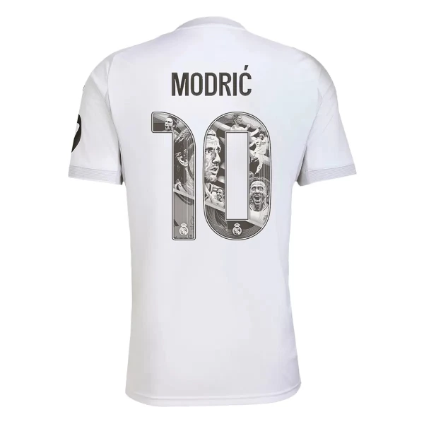 Camisolas Real Madrid Luka Modric 10 Equipamento Principal 25/26 Especial