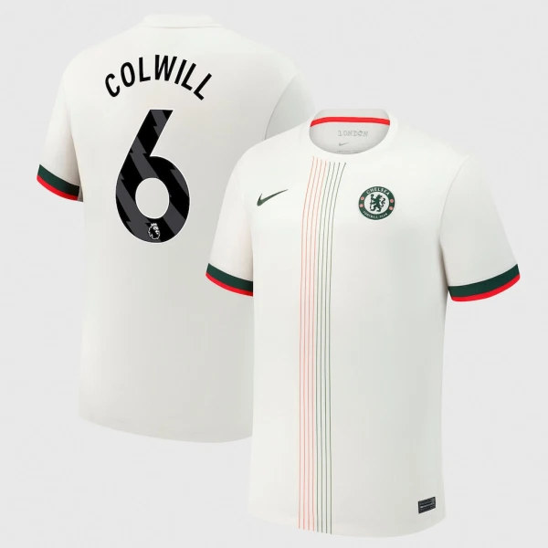 Camisolas Chelsea Colwill 6 Equipamento Alternativo 25/26