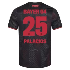 Camisolas Bayer 04 Leverkusen Exequiel Palacios 25 Equipamento Principal 25/26 Camisolas Bayer 04 Leverkusen Exequiel Palacios 25 Equipamento Principal 25/26