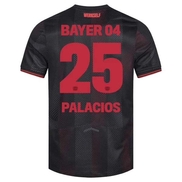 Camisolas Bayer 04 Leverkusen Exequiel Palacios 25 Equipamento Principal 25/26