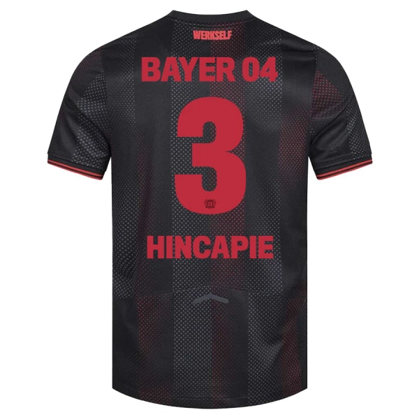 Camisolas Bayer 04 Leverkusen Piero Hincapie 3 Equipamento Principal 25/26