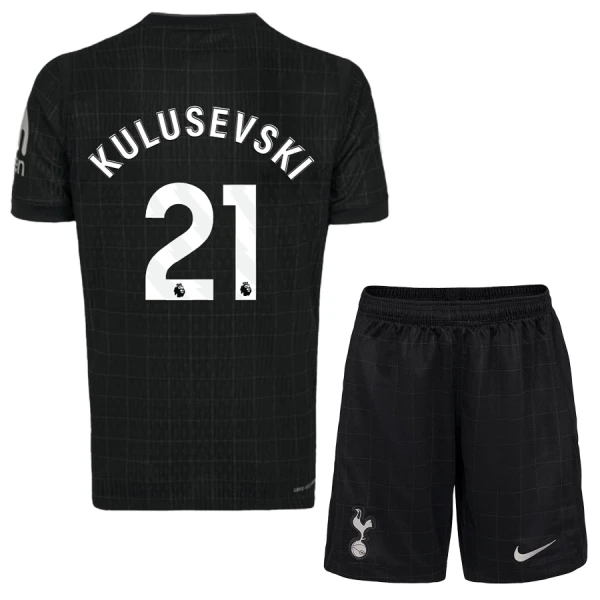 Camisolas Tottenham Hotspur Kulusevski 21 Criança Equipamento Alternativo 25/26