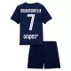 Camisolas Paris Saint-Germain Kvaratskhelia 7 Criança Equipamento Principal 25/26