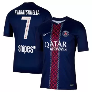 Camisolas Paris Saint-Germain Kvaratskhelia 7 Equipamento Principal 25/26