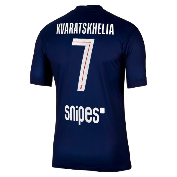 Camisolas Paris Saint-Germain Kvaratskhelia 7 Equipamento Principal 25/26