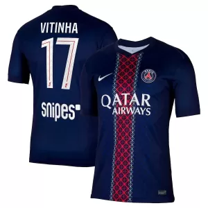 Camisolas Paris Saint-Germain Vitinha 17 Equipamento Principal 25/26