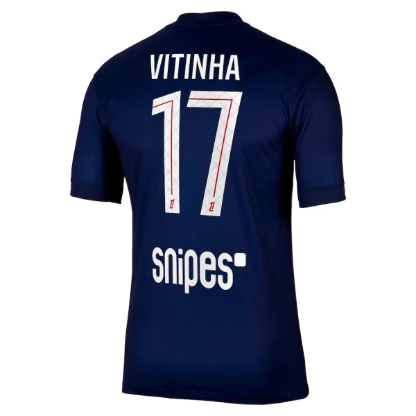 Camisolas Paris Saint-Germain Vitinha 17 Equipamento Principal 25/26