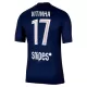 Camisolas Paris Saint-Germain Vitinha 17 Equipamento Principal 25/26