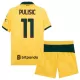 Camisolas AC Milan Christian Pulišić 11 Criança Equipamento Terceiro 25/26 Camisolas AC Milan Christian Pulišić 11 Criança Equipamento Terceiro 25/26