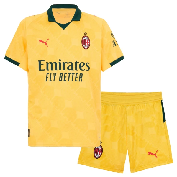Camisolas AC Milan Christian Pulišić 11 Criança Equipamento Terceiro 25/26