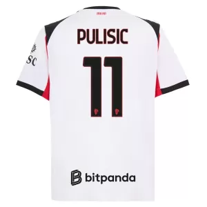 Camisolas AC Milan Christian Pulišić 11 Equipamento Alternativo 25/26