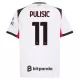 Camisolas AC Milan Christian Pulišić 11 Equipamento Alternativo 25/26 Camisolas AC Milan Christian Pulišić 11 Equipamento Alternativo 25/26