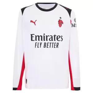Camisolas AC Milan Equipamento Alternativo 25/26 Manga Comprida