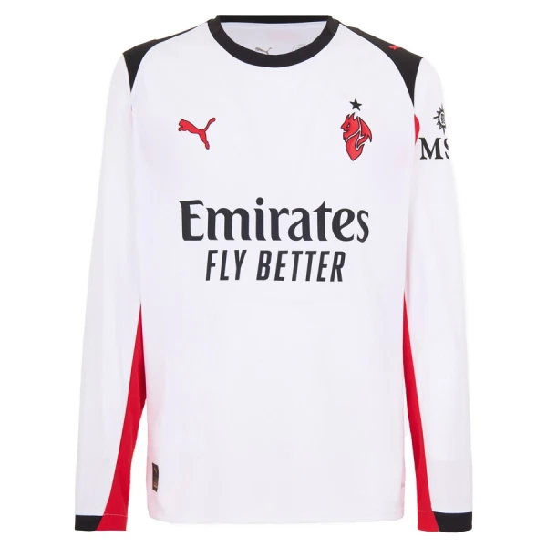 Camisolas AC Milan Equipamento Alternativo 25/26 Manga Comprida Camisolas AC Milan Equipamento Alternativo 25/26 Manga Comprida