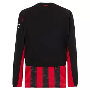 Camisolas AC Milan Equipamento Principal 25/26 Manga Comprida
