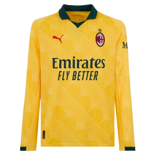 Camisolas AC Milan Equipamento Terceiro 25/26 Manga Comprida Camisolas AC Milan Equipamento Terceiro 25/26 Manga Comprida