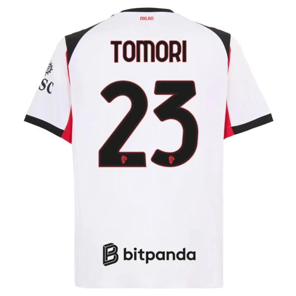 Camisolas AC Milan Fikayo Tomori 23 Equipamento Alternativo 25/26 Camisolas AC Milan Fikayo Tomori 23 Equipamento Alternativo 25/26
