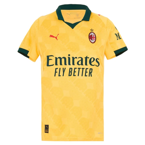 Camisolas AC Milan Mulher Equipamento Terceiro 25/26 Camisolas AC Milan Mulher Equipamento Terceiro 25/26