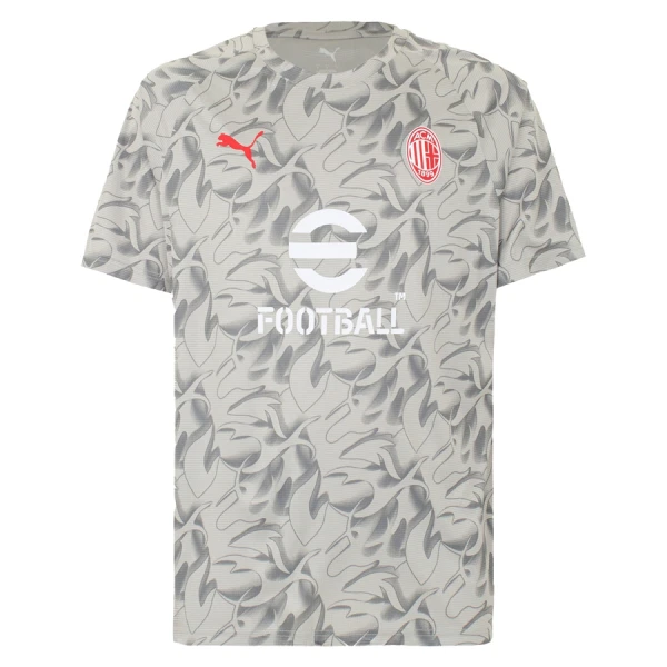 Camisolas AC Milan Pre-Match 25/26 Cinza Camisolas AC Milan Pre-Match 25/26 Cinza
