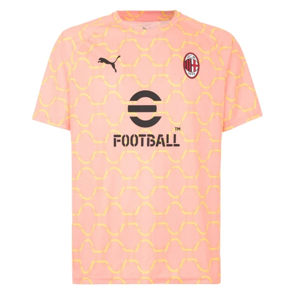 Camisolas AC Milan Pre-Match 25/26 Rosa Camisolas AC Milan Pre-Match 25/26 Rosa