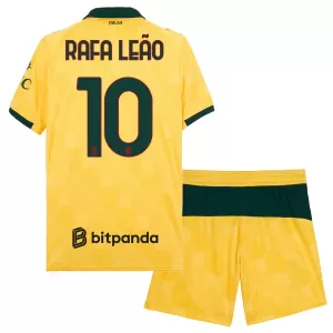 Camisolas AC Milan Rafael Leão 10 Criança Equipamento Terceiro 25/26 Camisolas AC Milan Rafael Leão 10 Criança Equipamento Terceiro 25/26