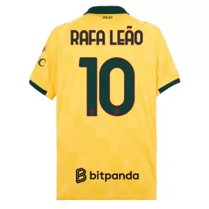Camisolas AC Milan Rafael Leão 10 Equipamento Terceiro 25/26 Camisolas AC Milan Rafael Leão 10 Equipamento Terceiro 25/26
