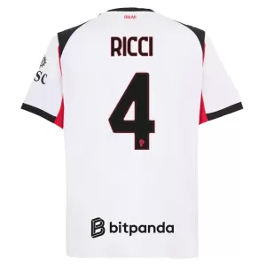 Camisolas AC Milan Ricci 4 Equipamento Alternativo 25/26