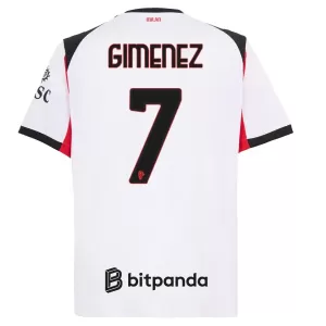 Camisolas AC Milan Santiago Gimenez 7 Equipamento Alternativo 25/26