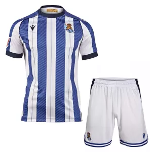 Camisolas Real Sociedad Criança Equipamento Principal 25/26 Camisolas Real Sociedad Criança Equipamento Principal 25/26