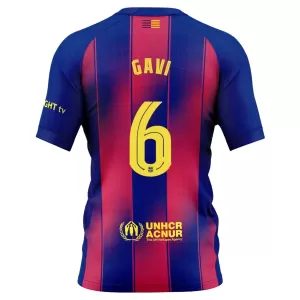 Camisolas FC Barcelona Gavi 6 Equipamento Principal 25/26 Camisolas FC Barcelona Gavi 6 Equipamento Principal 25/26