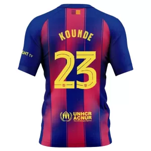Camisolas FC Barcelona Kounde 23 Equipamento Principal 25/26